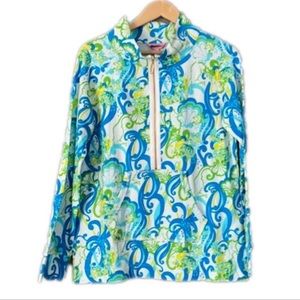 Lilly Pulitzer Crystal Coast Skipper Popover L